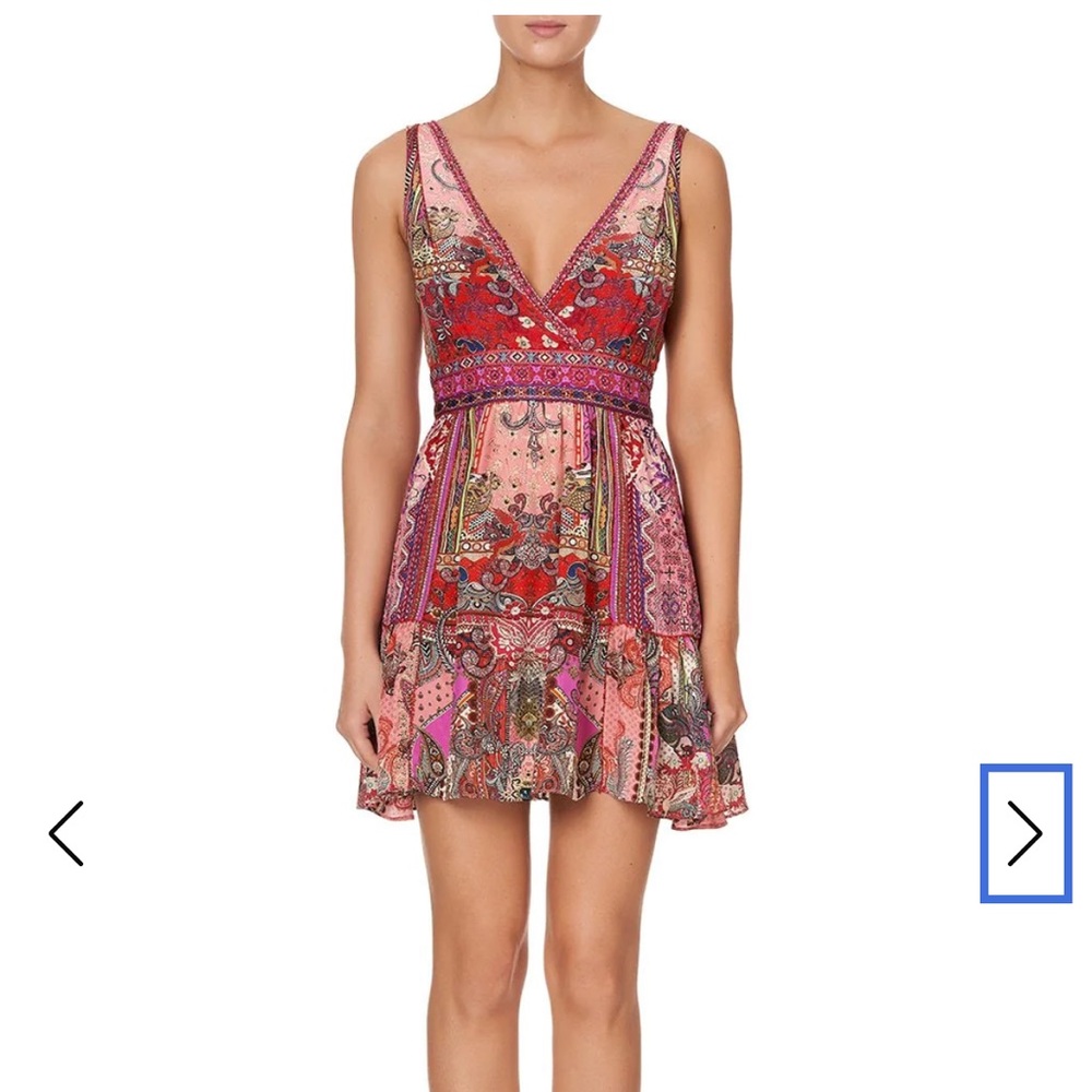 Camilla Lotus Lovers Short Dress- size XL NWT